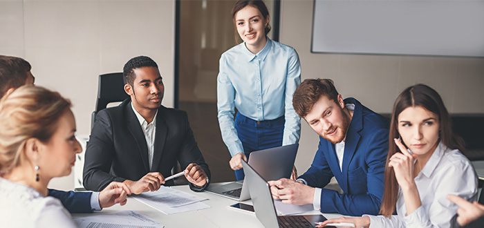 business meeting image